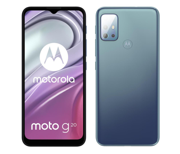 MOTOROLA Moto G20 4/64GB Niebieski - 657173 - zdjęcie